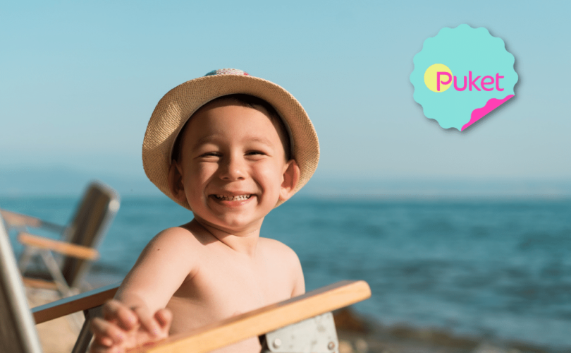 Puket moda praia.