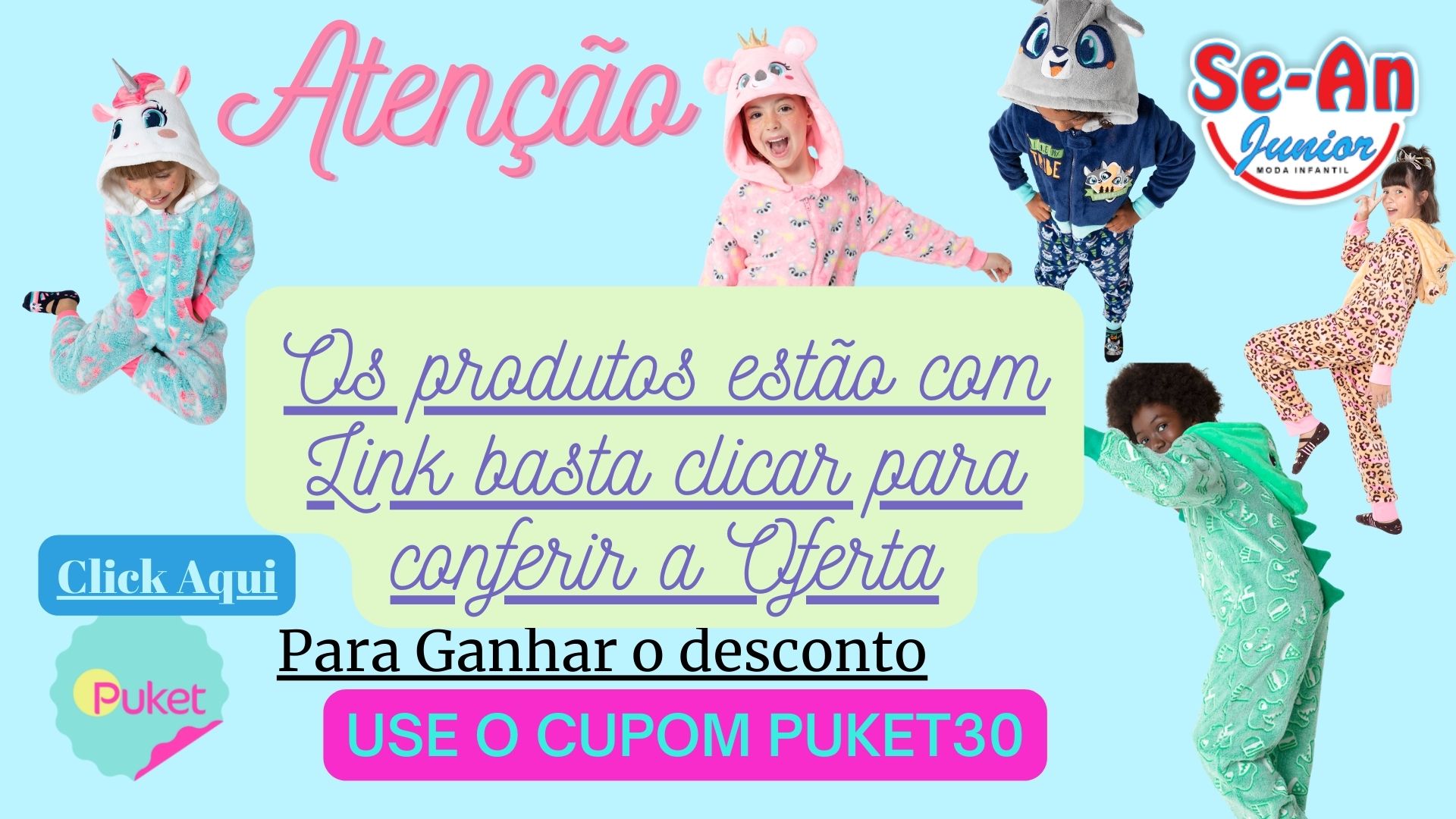 kigurumi puket com desconto